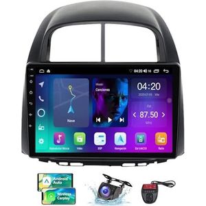 Voor Toyota Passo XC10 2004-2010 Android 13 Carplay Autoradio 9 inch Scherm Radio Android Auto Bluetooth 5.0 Handsfree 4G WiFi FM/RDS/DAB+ Radio HiFi Achteruitkijkcamera + DVR(NF-2)