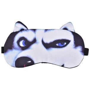 Vrouwen Mannen Katoen Kat Hond Slapen MASK Zachte Blinddoek Ooglap Slaap Oogschaduw Oogbedekking Leuke Slaap Masker Oogmasker Oogmasker (963)