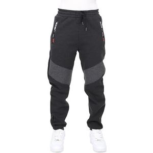 Ben Creek - Heren joggingbroek - gevoerde vrijetijdsbroek van katoen - warme sweatpants - sportbroek FY2010, antraciet, XXL
