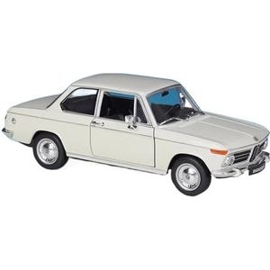 Legering Speelgoedauto Voor B&MW 2002 Ti Klassieke Auto 1:24 Legering Model Auto Diecasts & Toy Vehicles Verzamelen Auto Speelgoed Jongen verjaardagscadeautjes (Color : White)