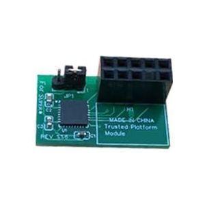 HIOPOIUYT Moederborden TPM2.0 Encryptie Beveiliging 10Pin SPI Beveiliging Remote Card Encryptie Security Board