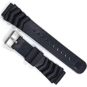 INSTR Siliconen horlogeband voor Seiko Waterband voor Ghost Armband Sport Waterdicht Dames Heren Horlogeband (Size : 20mm)