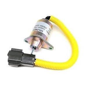12V brandstofafsluitsolenoïde 119233-77931 119233-77932 1503ES-12S5SUC12S Compatibel met John Deere 4200 4210 4310 4410
