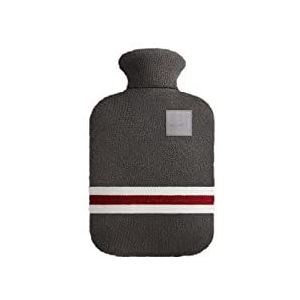 DieffematicRSD Warmwaterkruik 1L-2L Warm Water Zak Water Hot-water Zak for Warme Buik Handen en Voeten Houden op Handwarmer Warmwaterkruik Tas (Color : Dark Gray, Size : 2L)