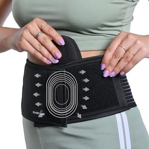 Wonder Care Navelhernia Riem Buikhernia-riem met afneembaar compressiekussen hernia pijnverlichting navelstrenghernia riem (S) (klein)