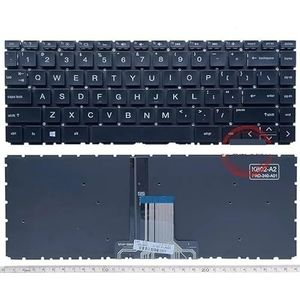 US Keyboard For HP 14S-DK/DF 14-CE/CK/CD/CS/CY/CF/CM/DG TPN-I131 14T/Q Backlight(Silver)