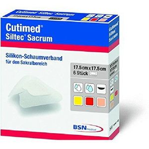 CUTIMED Siltec Sacrum Kompr. 23 x 23 cm (7264703), 6 stuks