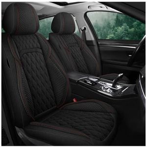 Beschermhoes Autostoel Voor Peugeot 2008 Aangepaste Set Stoel Antislip Interieur Stoelhoesaccessoires(Black 1set)