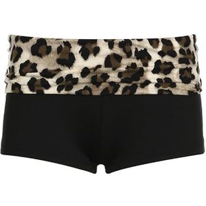 kekafu Sexy taille shorts luipaard print vrouwen mode club lage taille shorts vrouwen shorts