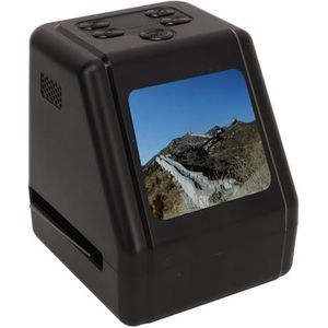 Filmscanner - 2-inch Scherm - Diascanner - Converteert 135 126 110 8mm Dia's naar 22MP JPG