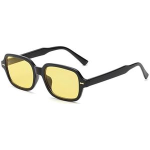 Zonnebrillen met montuur, trendy streetstyle zonnebrillen, retro kleine vierkante zonnebrillen (Kleur : C2)