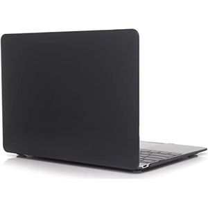 Tabletzakken hoesje Transparante laptophoes compatibel met MacBook 12 inch A1534, klik op slanke harde hoes, volledige beschermhoes Tablet Pc Zaak (Color : Siyah)