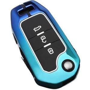 Autosleutel beschermhoes Auto Smart Key Case Cover Voor Ford Voor Fusion Voor Fiesta Voor Mondeo Voor Ecosport Voor Kuga Voor Escort Voor Everest Voor Ranger F150 Autosleutel Sleutel Shell(14)