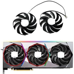 95MM PLD10010S12HH 3080Ti videokaartventilator voor MSI voor GeForce RTX 3070 3080 3090 Ti SUPRIM X Tow grafische kaart koelventilator(AB-Fan)