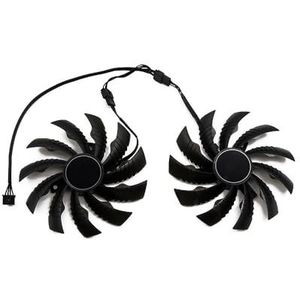 95MM PLD10010S12H GTX1660Ti GTX 1650 voor Gigabyte voor RTX2070 RTX 2060 SUPER 2070 WINDFORCE OC-kaartkoelventilator(2-Fan)