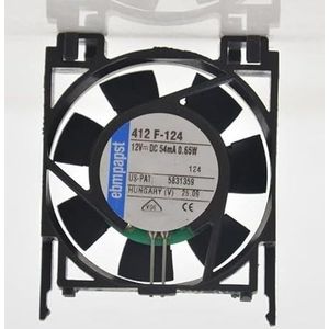 For - 6000 RPM, 5.3 CFM, Low Noise, Long Life 412F-124 40mm 12V CPU Graphics Hard Drive Fan LMNCBVYA