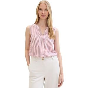 TOM TAILOR Damesblouse, 35461 Orchid White Stripe, 38