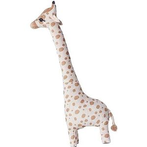 Giraffe Knuffel, Multifunctionele Gevulde Giraffe Pop, Anti-fading, Gevuld PP-katoen, Mooi, Stabiel, Superzacht voor Kinderen voor de Slaapkamer (100 cm)