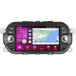 Android 15 Autoradio 7 inch touchscreen voor FIAT EGEA 2015-2017 Autoradio Navigatie met Carplay met GPS navigatie Bluetooth FM USB Steering Wheel Control(X7 6G+128G)