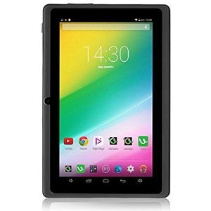 iRULU eXpro 1 tablet 7"" Google Android 4.4 tablet, GMS gecertificeerd door Google, 1024 * 600 HD-resolutie, quad core, 8GB Nand Flash - zwart