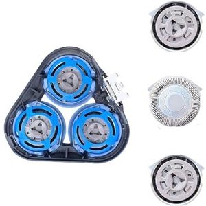 Qertyooy Vervangende scheerkop compatibel voor S6000 S6011 S6015 S6500 S6550 S6580 S6670 S6688