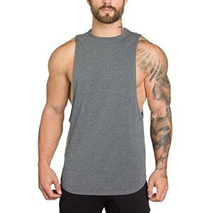 Running Tank Top for Men Workout Sleeveless Tops Breathable Sleeveless Shirts Training Vest
