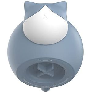 Mini warm water bottlehot, warmwaterkruik koud warm water zak handwarmer fles magnetron draagbare schattige cartoon koeler herbruikbare verwarming ijskoeling buiten cadeau (maat: roze) (maat: blauw)