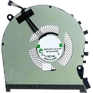 Ventilator 12V voor HP 5plus OMEN 17-CB Koeling TPN-C144 MG75151V1-1C010-S9A -1C020-S9A RTX20(CPU GTX1660 Thin)