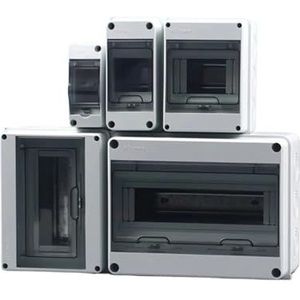 Aansluitdoos serie HL 5/8/12/15/18/24-weg kunststof aansluitdoos voor buiten elektrisch IP65 waterdicht verdeeldoos stroomonderbreker schakelkast (8WAY)