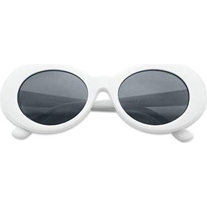 Originele Classic Dark Oval Lens Kurt Cobain Geïnspireerd Nirvana Bold Trending zonnebril