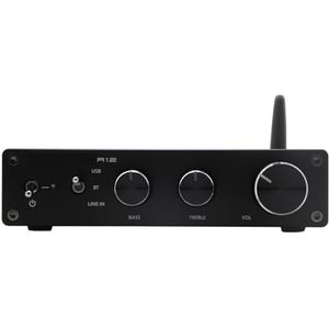 Versterker, A12 Audio Digtal Hifi Geluid Eindversterker Met Klasse D Stereo Amp Treble & Bass for Home Theater Luidsprekers BT5.0