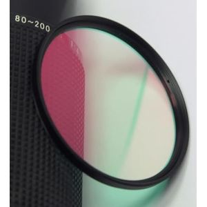 Camerafilter 402NM-704NM Ultraviolet infrarood snijdend infraroodlensfilter for 30 37 40,5 43 46 49 52 55 58 62 67 72 77 82 groothoekcameralenzen (Size : 28mm)