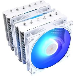 Thermalright Peerless Assassin 120 SE ARGB White V3 CPU-koeler, 6 heatpipes AGHP-technologie, 2000 rpm snelheid, AMD Ryzen AM5/AM4, Intel LGA 1700/1851/115X, pc-koellichaam koeling