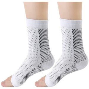 Verzacht sokken - Toeless compressiekousen voor dames, ademend | Kalmerende atletische sokken, dunne hardloopsokken voor voeten, zenuwbeschadiging, enkel Virtcooy