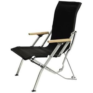 Outdoor klapstoel Aluminium draagbare fauteuil Camping Vrije tijd fauteuil Echte vrijetijdsbesteding Vissen Strandstoel Outdoor fauteuil (Color : Large-01)