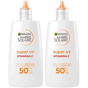 Garnier - Ambre Solaire - Anti-vlekkenvloeistof - Super UV - SPF 50+ - 2 x 40 ml