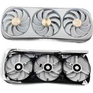 Voor ZOTAC voor GeForce RTX 4080 4090 AMP EXTREME AIRO Vervangende grafische kaart Plastic behuizingventilator