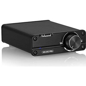 Nobsound - Mini Dual TPA3116 - Digitale Versterker - Zwart - HiFi Stereo Amp 100W ×2 met NE5532P Voorversterker