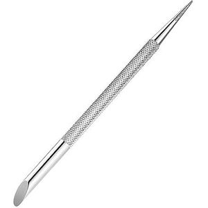 Double Ended Cuticle Pusher Remover Cleaner Art Dotting Pen Rvs Manicure Pedicure Art Care Tool