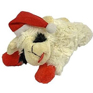 MULTIPET Holiday Lambchop Dog Toy 6 inch, voor kleine rassen