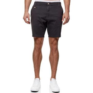 INDICODE JEANS - Sylvester - Broek - Antraciet - Katoen, Ritssluiting, Regular Pasvorm