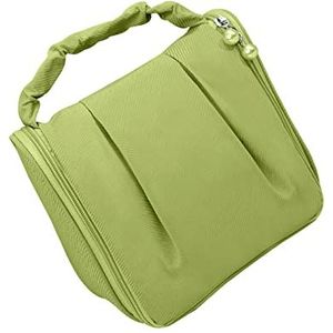 Handheld Makeup Bag, Csmetic Tiletry Case, Prtable Hanging Multifunctinal Waterprf Makeup Bag fr Business Trips, Travel, Gym (Color : Fruit Green)