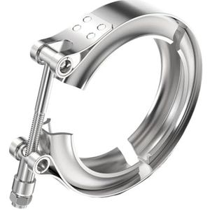 2,36 inch 60 mm standaard V-bandklem intercooler turbo uitlaatpijp V-band pijpklem auto V-klem