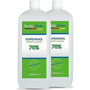 2 x 1000ml isopropylalcohol 70% solvent isopropanol 70 reiniger voor autolakken | Verijdelen | Ontvetter | Wasmiddelen | IPA 2 x 1L 2-propanol