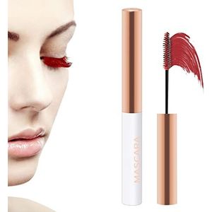 Kleur Mascara | Smudge Proof Langdurige Gekleurde Wimper Mascara - Lash Extension Mascara voor Oogmake-up (Rood Paars Blauw Wit Mascara) Yuab