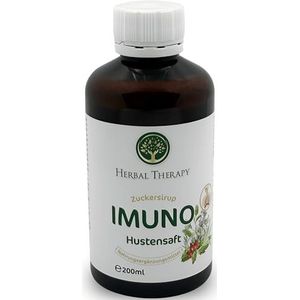 Herbal Therapy - Hoestsiroop hoestsiroop, vrije luchtwegen door kruidenextracten, kruidensiroop, 200 ml
