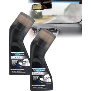 Coating Glas, Antifog Auto Voorruit, Auto Anti-Fog Coating, Micro-Moleculaire Anti-Fog Coating Agent Ruitenwisser, Auto Anti-Fog Agent met Applicator, Anti Fog Voor Auto Voorruit, Spiegels, Ramen (1,