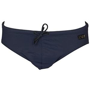 Emporio Armani Swimwear Men's Emporio Armani Black Label Swim Briefs, Navy Blue, 54, donkerblauw