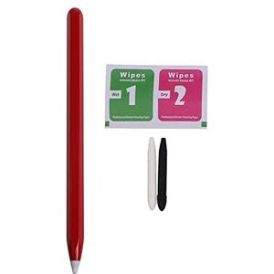 Stylus pennen voor aanraakschermen Mobiele telefoon Touchscreens Actieve stylus potlood Tablet S vervangende pen voor laptop dubbel gebruik/harde kop (rood)