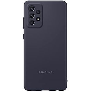 Samsung Galaxy A72 siliconen beschermhoes - zwart